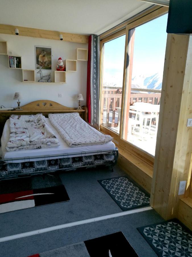 Appartement D'Une Chambre A La Plagne Aime 2000 A 10 M Des Pistes Avec Vue Sur La Ville Et Terrasse Amenagee Macot-la-Plagne Eksteriør billede