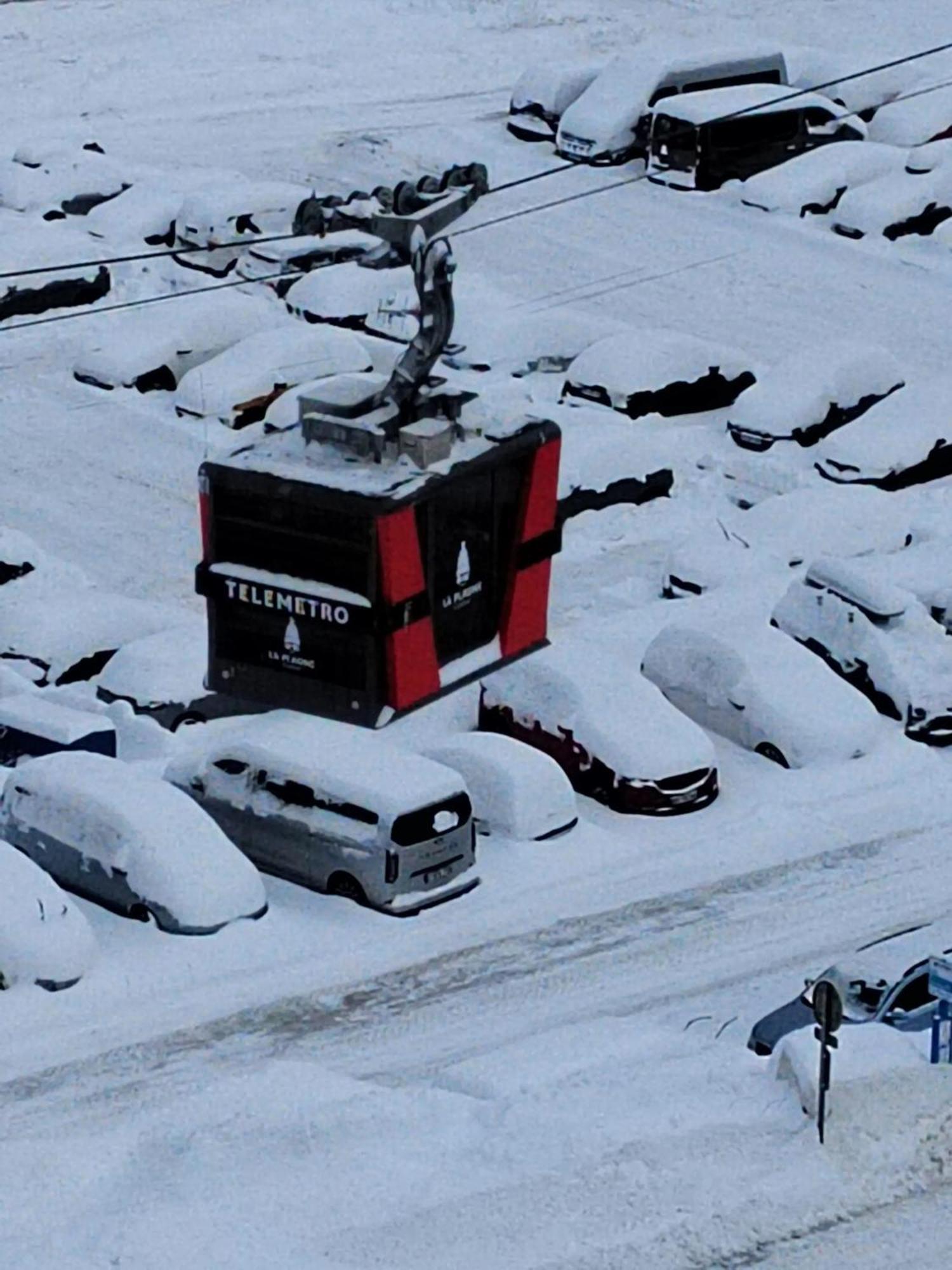 Appartement D'Une Chambre A La Plagne Aime 2000 A 10 M Des Pistes Avec Vue Sur La Ville Et Terrasse Amenagee Macot-la-Plagne Eksteriør billede